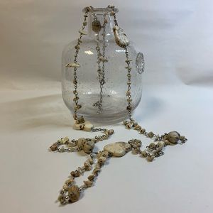 Spanish Boho Serenity Stone Necklace